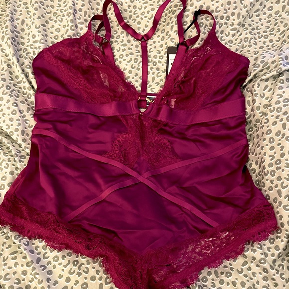 NWT Fox & Royal Lingerie Bodysuit Teddy Size 14 - Picture 1 of 5